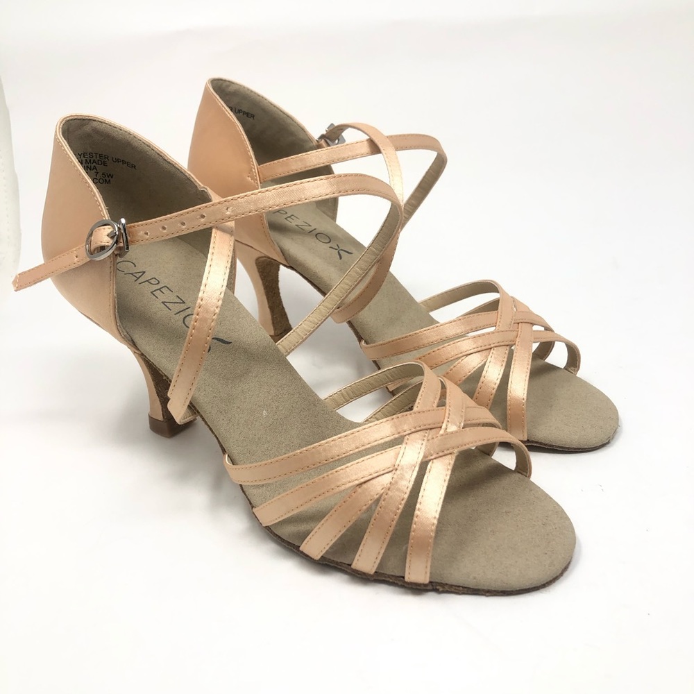 Capezio Social Dance Rosa Heels Size 7.5